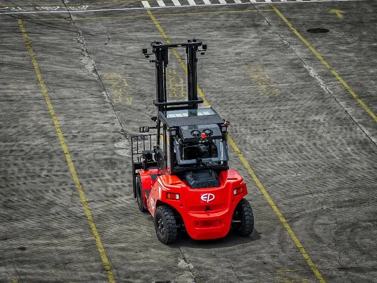 High Capacity Electric Counterbalanced Forklift 7.0T - EP EFL70-6-HV-PRO