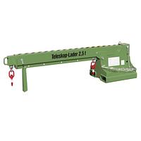 Arms Crane Extensible, painted, green