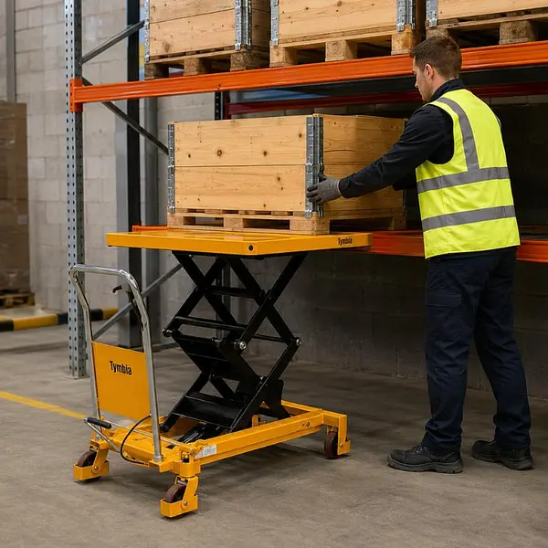 Mesa Elevadora Manual 800kg a 1500mm