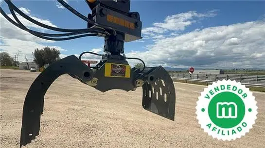 Hydraulic demolition grapples for mini excavators