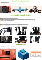 NobleLift FEP-16-20P/30-38P 1600-3800kg P Series Electric Forklift