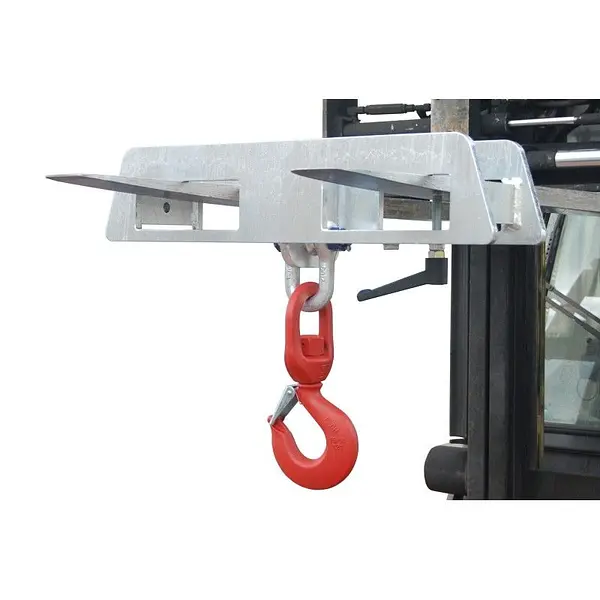 Charge bow painted orange yellow for forklift