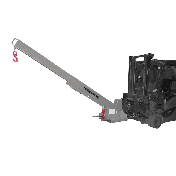 Arms crane extensible, painted, gray mouse