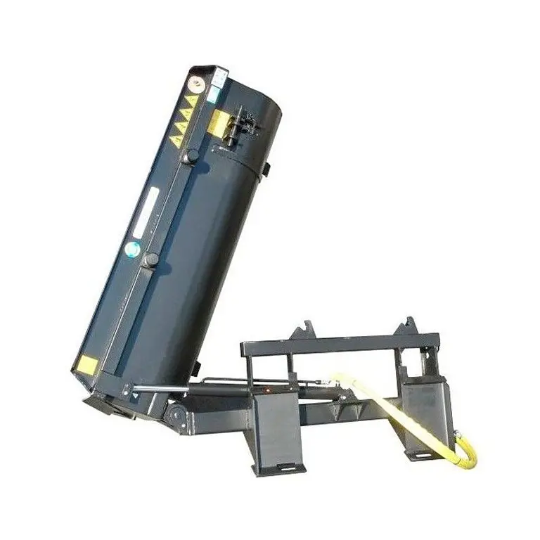 Side discharge bucket for minicharger
