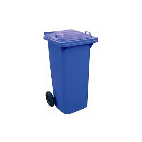 240L trash cans with fixed wheels