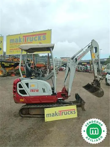 Excavadora mini Takeuchi TB216
