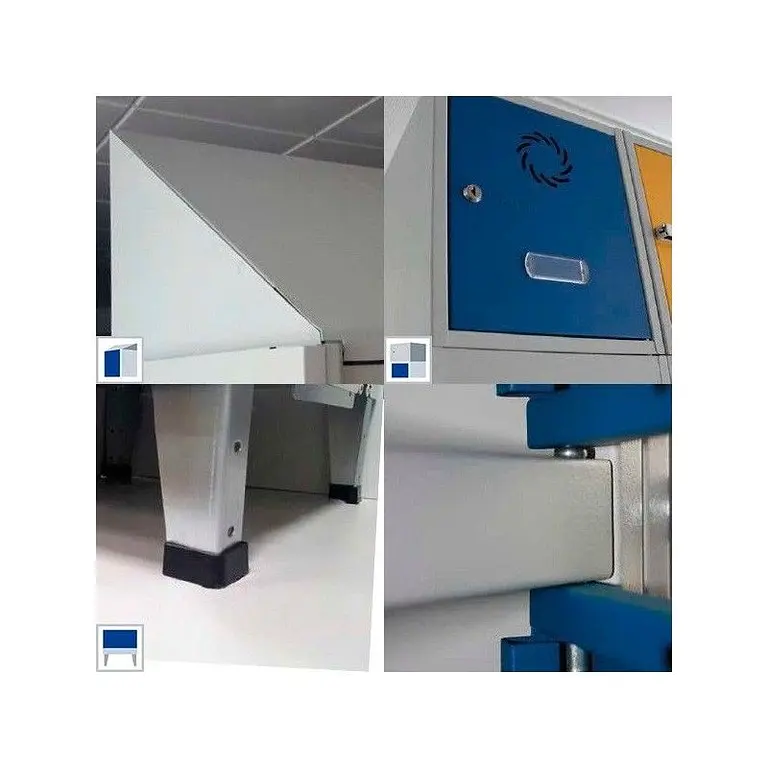 5-door metal lockers module