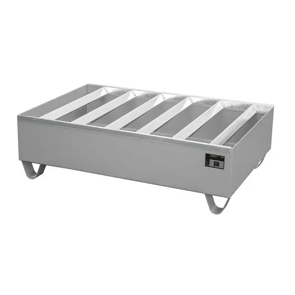 Spline Sump, painted, gray mouse