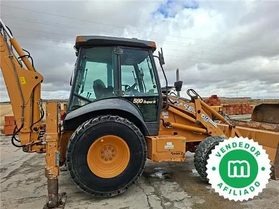 Case 580SR backhoe loader