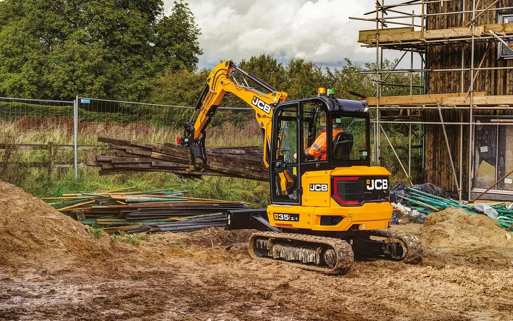 JCB 35Z-1 mini excavator