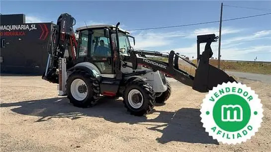 Hidromek HMK 102 B backhoe loader