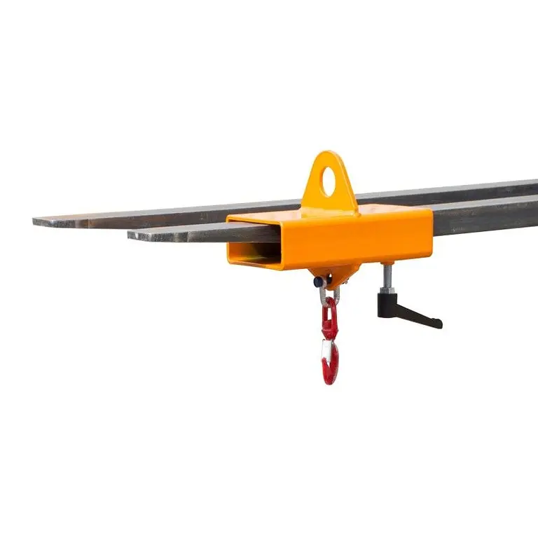 Charging hook, painted, Orange yellow