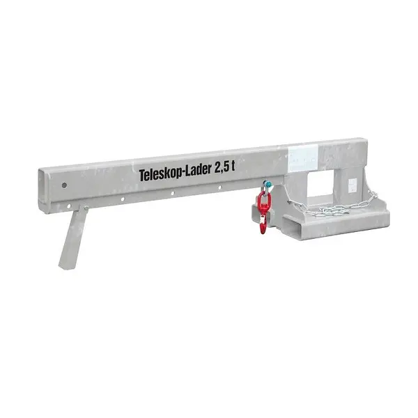Brazo de grúa extensible galvanizado en caliente