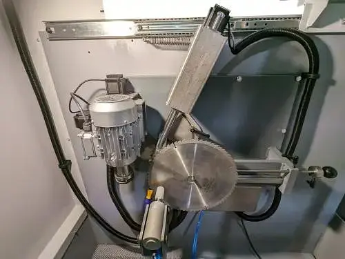 Máquina de afilado y desbaste de acero Elite MVB 850 para sierras circulares de dientes de carburo de tungsteno