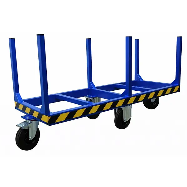 Carro transporte de tubos y perfiles largos 600kg