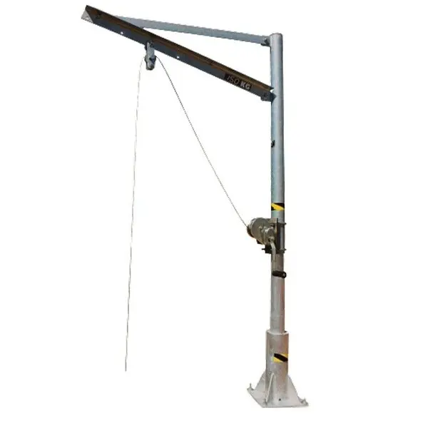 Crane rotating fisherman 75 to 500kg capacity