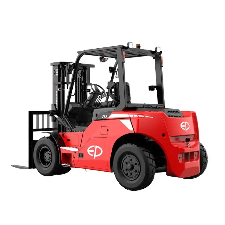 High Capacity Electric Counterbalanced Forklift 7T - EFL704-6