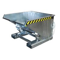 Contenedor basculante, galvanizado en caliente