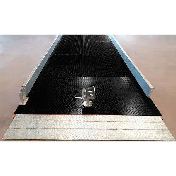 Loading ramp electric 12 ton. with battery platform