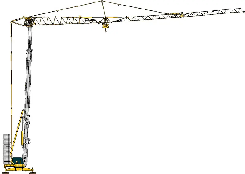 Potain Hup 40-30 Self-Erecting Cranes
