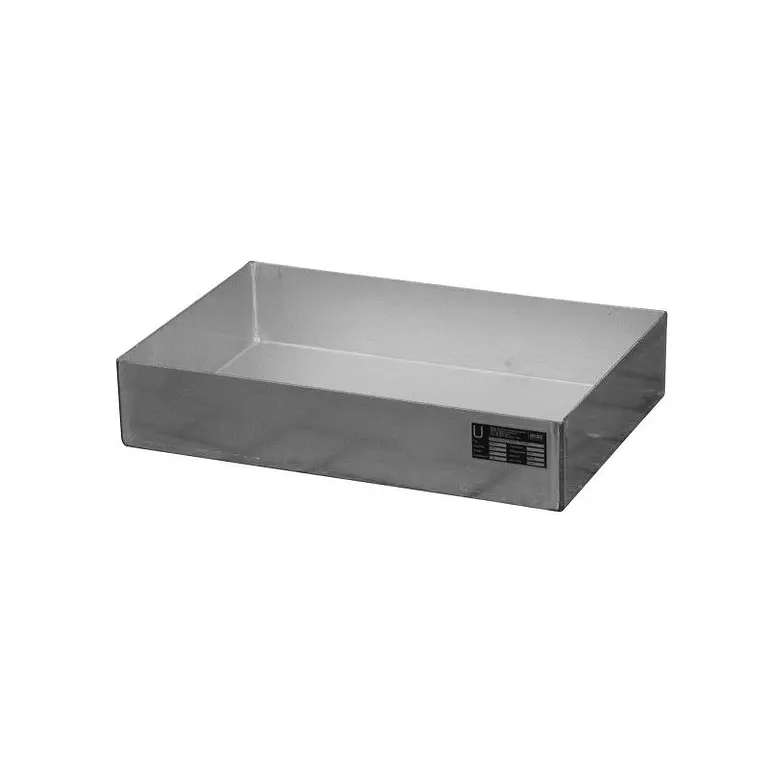 Small drums/cans over pallets, stainless steel 1.4571