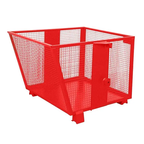 Container jealousy, painted, red fire