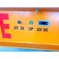 Loading ramp electric 12 ton. with battery platform