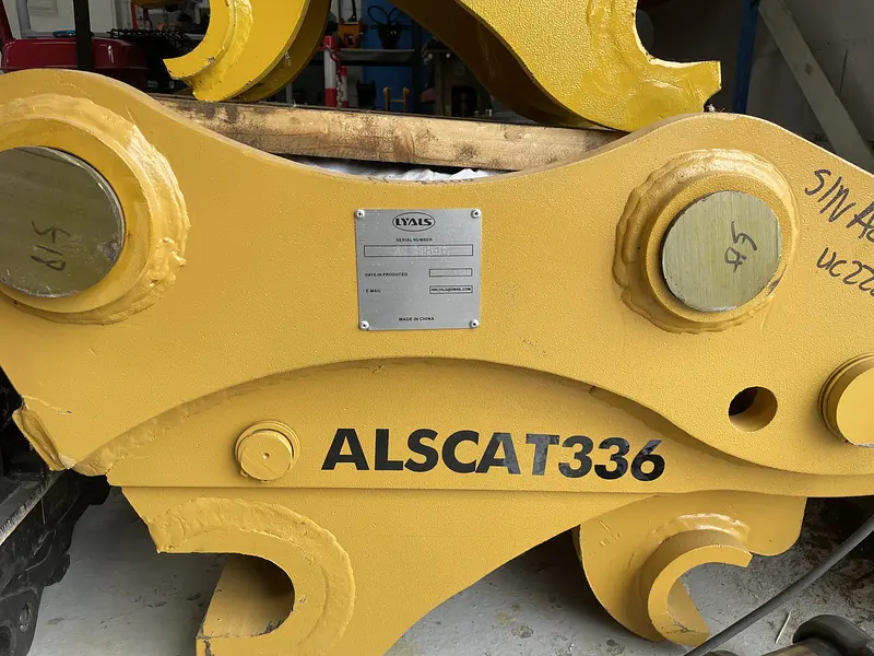 Hydraulic quick coupler Als 1846