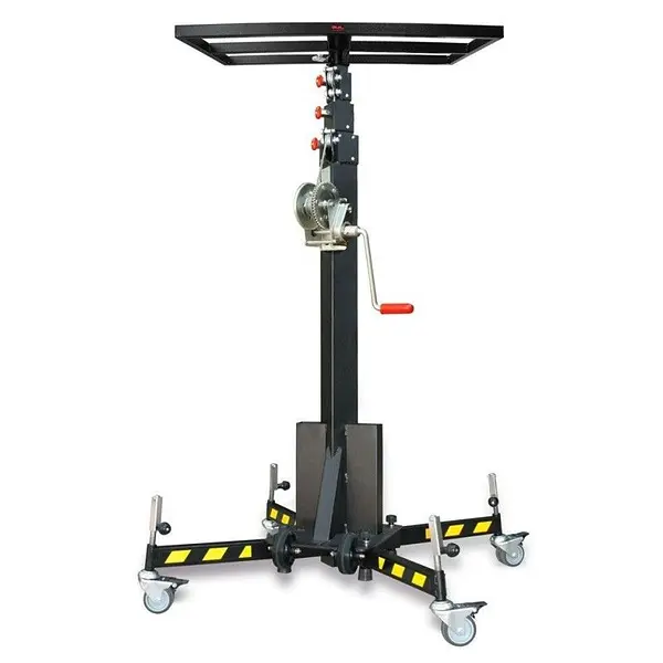 Elevador Manual 125kg a 4560mm (con ruedas)