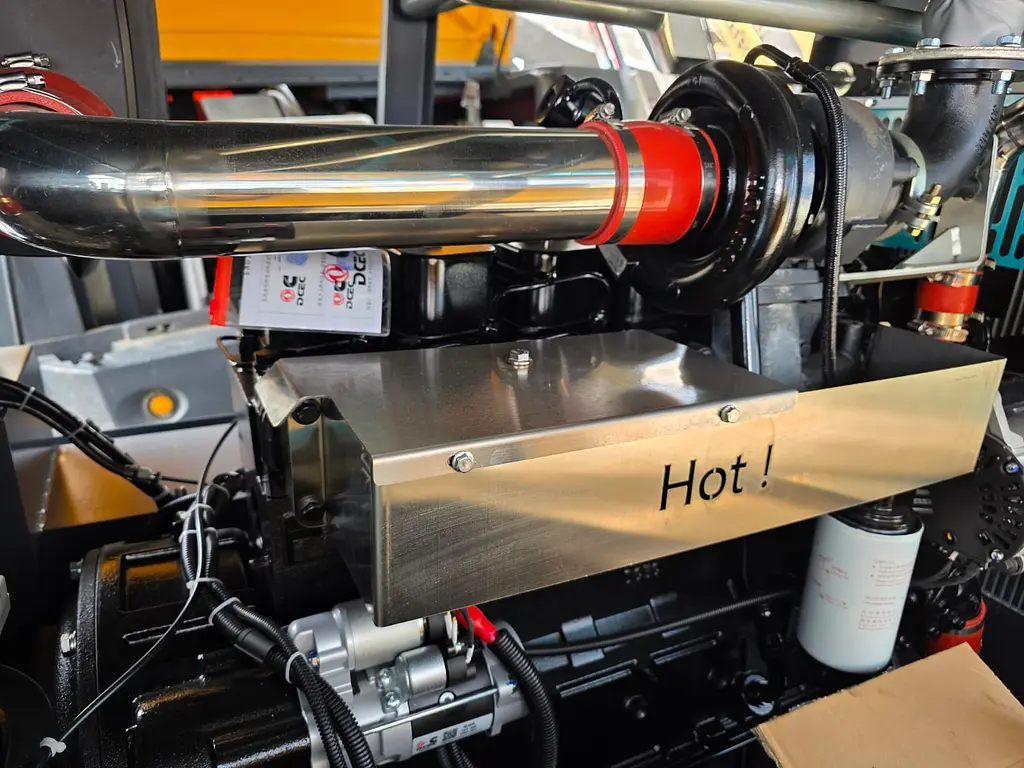 Compresor de aire rotativo de tornillo portátil Cummins diésel