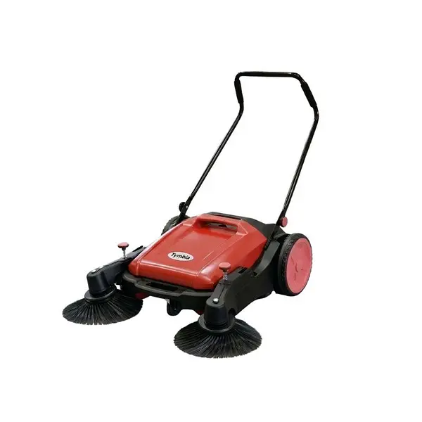 Barredora manual Tymbia de 920mm con depósito de 55 litros