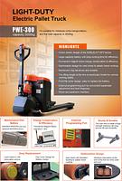 NobleLift PWE-300 3000 kg electric pallet truck
