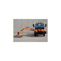 Hydraulic side brush cutter