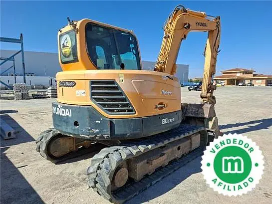 Hyundai Robex 80CR-9 mini excavator