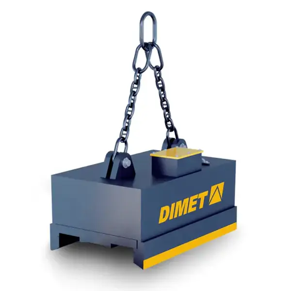 DIMET Electroimanes para acero de armadura en paquetes, en bobinas, bobinas de acero redondo y alambrón