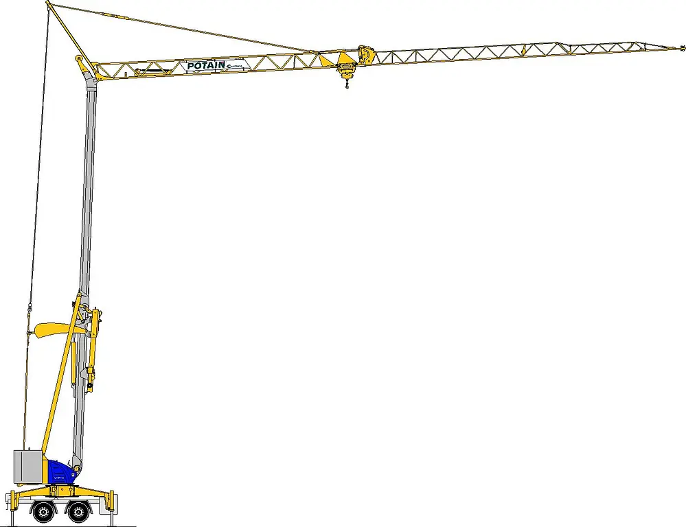 Potain Igo MA 21 Self-Erecting Cranes