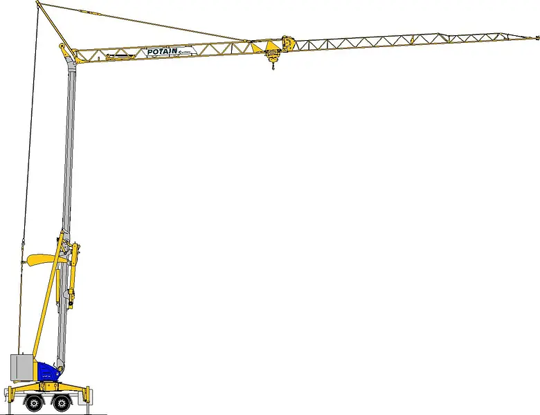Potain Igo MA 21 Self-Erecting Cranes