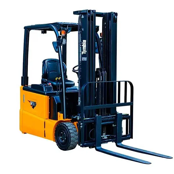 Electric forklift V Series 3 wheels 1800kg 5m triplet mast