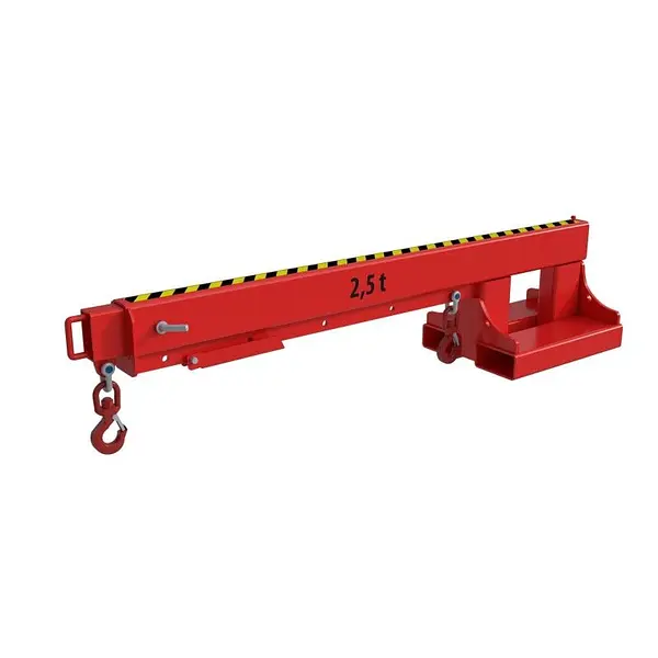 Arms Crane Extensible, painted, Red Fire