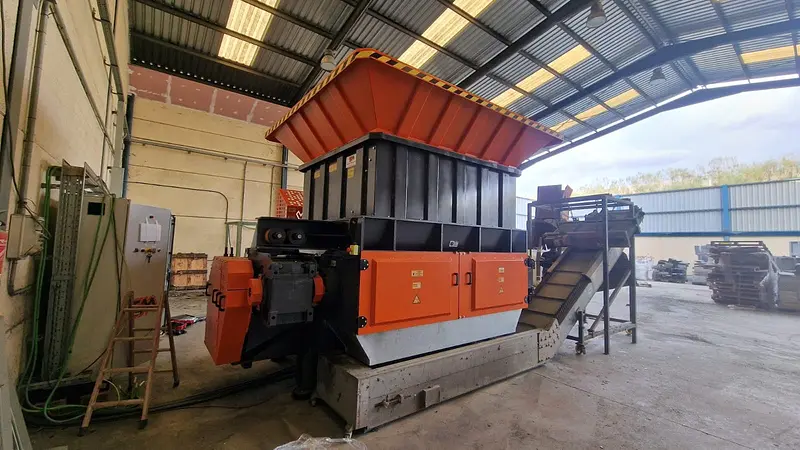 Industrial shredders