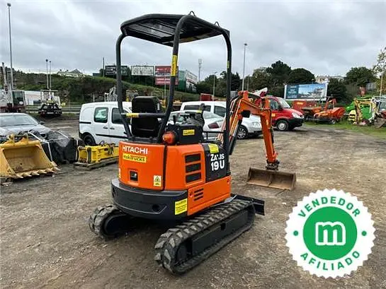 Hitachi ZX19U-5 mini excavator