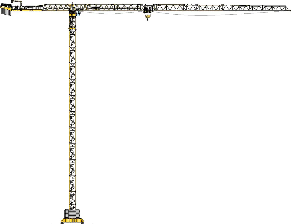 Potain MDT 809 M25 Top-Slewing Cranes
