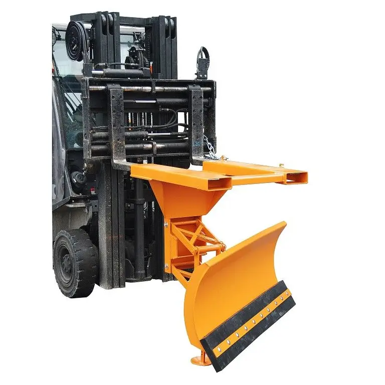 Snow Plows, painted, Orange yellow