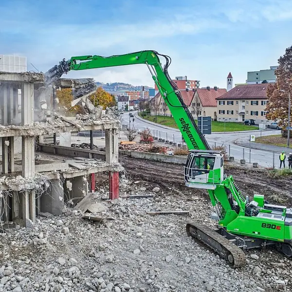 Sennebogen Grúas Manipuladoras para Demoliciones