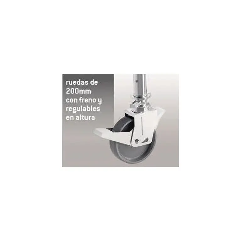 Aluminum platform 150kg 2000mm height