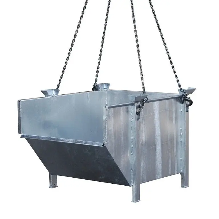 Batea for rubble, sand... hot galvanized