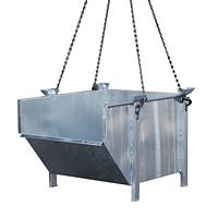 Batea for rubble, sand... hot galvanized