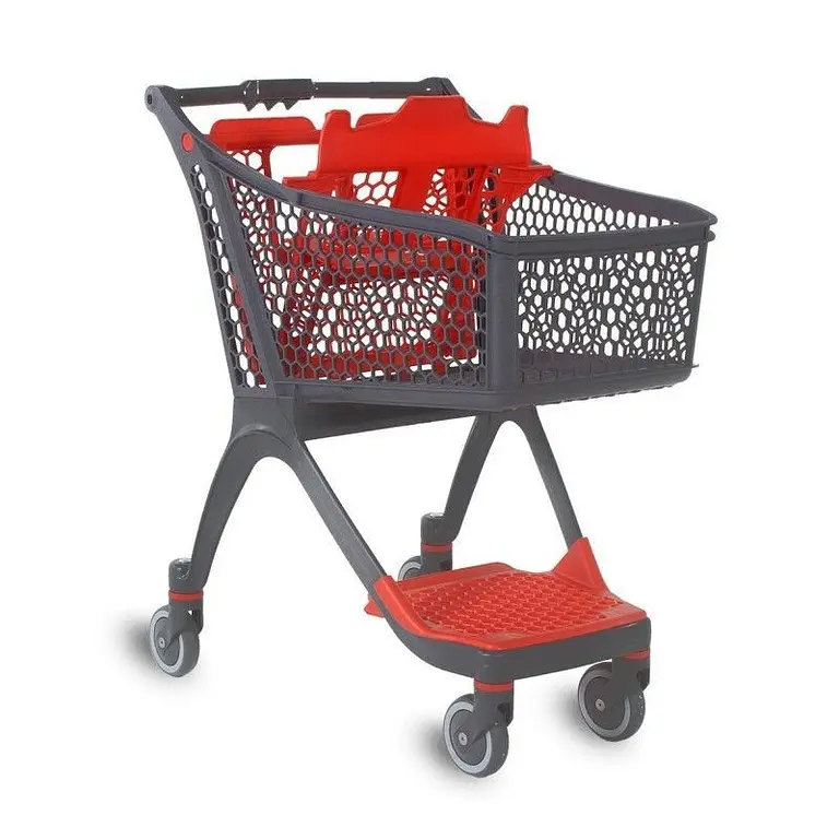 Carro Supermercado Plástico 100L