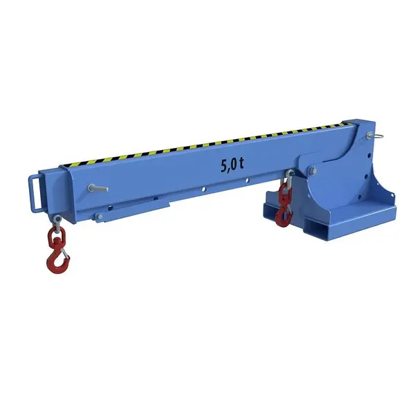 Arms Crane Extensible, painted, Light Blue