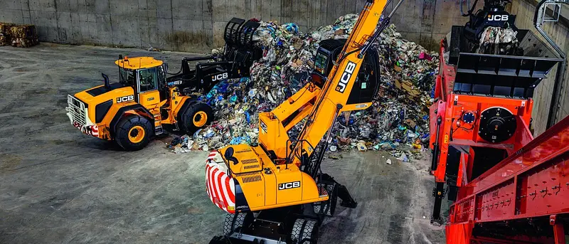 JCB JS20MH wheeled excavator